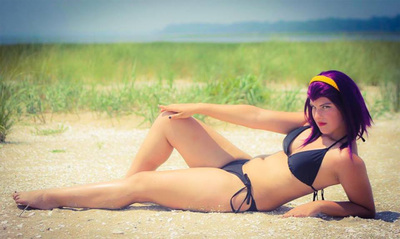 Faye Valentine- Cowboy Bebop- Swimsuit Cosplay print