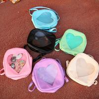 Harajuku Transparent Heart Backpack - Thumbnail 2