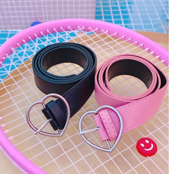 Chic Heart Buckle Belt