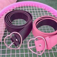 Chic Heart Buckle Belt - Thumbnail 1