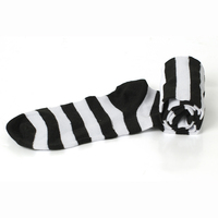 Multi-Color Stripe Garterbelt Stocking - Thumbnail 3