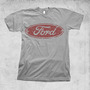 Vintage Ford Washed Logo T-Shirt, Limited Print.,Mustang,Shelby, Classic Car shirt-1