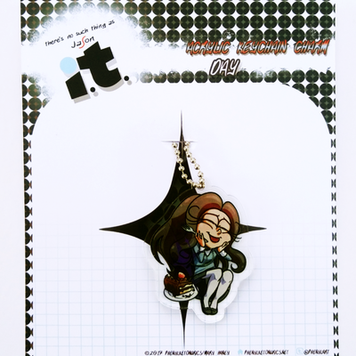 Character keychain - day