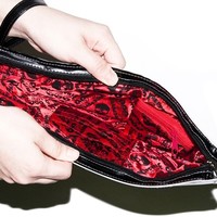 Bloody Cleaver Clutch Wristlit Bag - Thumbnail 2