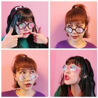 Kaleidoscope Crystal Sunglasses - Thumbnail 3