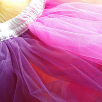 Plus Size Rainbow Tulle Skirt Adult Long Rainbow Tutu Skirt Outfit Any Size - Thumbnail 3