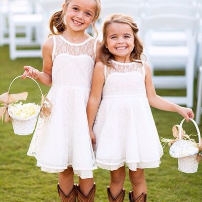 lace flower girl dress love the flower girls in for wedding baby girl dress lace flower girl dress toddler girl dress backless flower girl dress