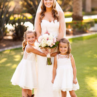  Lace Flower Girl Dress Love the flower girls in for wedding Baby Girl Dress Lace Flower Girl Dress Toddler Girl Dress Backless Flower Girl Dress - Thumbnail 2