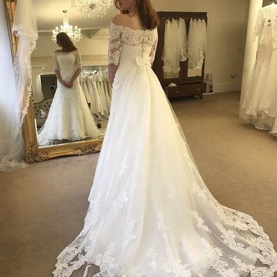 Lace wedding dress,wedding dress, cheap wedding dress, cheap wedding gown, bridal wedding dress,w25