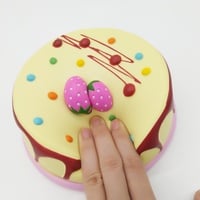 Slow Rising Scented Strawberry Cake Squishy - Thumbnail 2