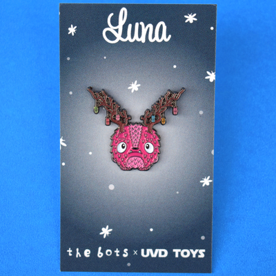 Pink Luna Pin