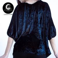 Black Velvet Top - Thumbnail 1
