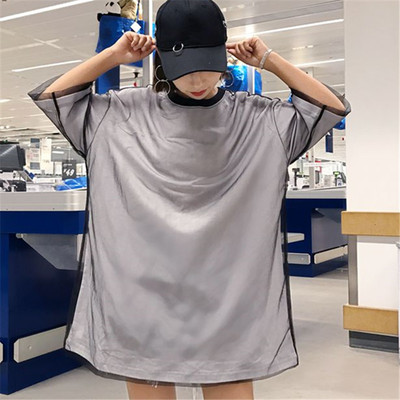 Double layer mesh t-shirt