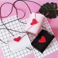 Sweet Red Heart Shoulder Bag - Thumbnail 2