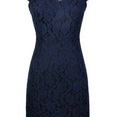 Royal blue lace mother of bride dresses for wedding party - Thumbnail 5