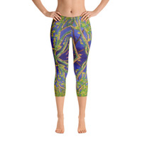 Tree Magic In Progress Capri Leggings by Michael David - Thumbnail 1