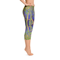 Tree Magic In Progress Capri Leggings by Michael David - Thumbnail 3
