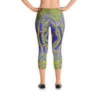 Tree Magic In Progress Capri Leggings by Michael David - Thumbnail 4