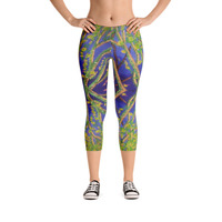 Tree Magic In Progress Capri Leggings by Michael David - Thumbnail 5