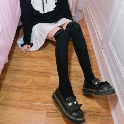 Lolita lace knee high stockings