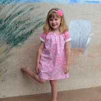 Peasant Dress- large (7/8 and 9/10) - Thumbnail 2