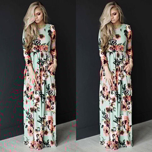 Floral Elegance Dress