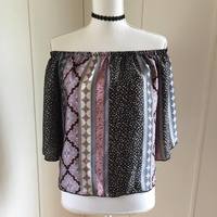 In the Spring Off shoulder Blouse - S - Thumbnail 1
