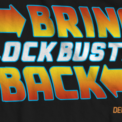 Bring blockbuster back t-shirt