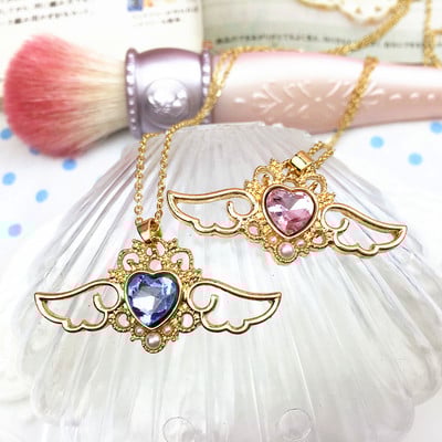 Wings of angel fashion necklace