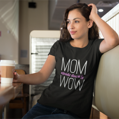 Mom upside down is wow