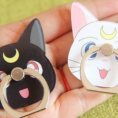Sailor moon cat luna phone rings