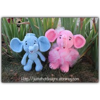 Elephant Outfit- Crochet - Thumbnail 4