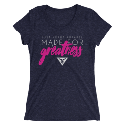 Made for greatness women's graphic tee