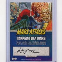 MARS ATTACKS OCCUPATION Return Sketch Card AP - Thumbnail 1