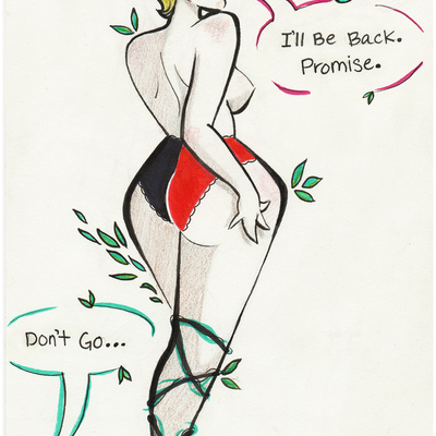 I'll be back 5.5x8.5