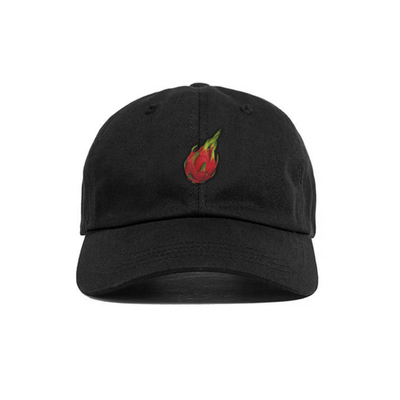Dragon fruit hat - black - mjn originals
