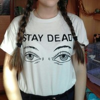 Harajuku angel eyes T-shirt - Thumbnail 1