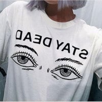 Harajuku angel eyes T-shirt - Thumbnail 2
