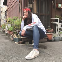 FLAME DRAGON FRUIT HOODIE WHITE - MJN ORIGINALS - Thumbnail 1