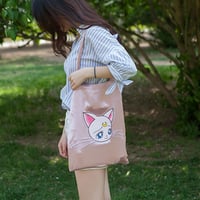 Sailor Moon Cat tote bag - Thumbnail 1