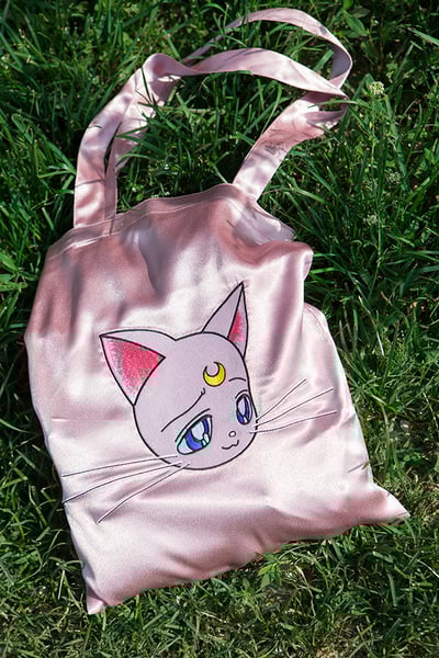 Sailor Moon Cat tote bag