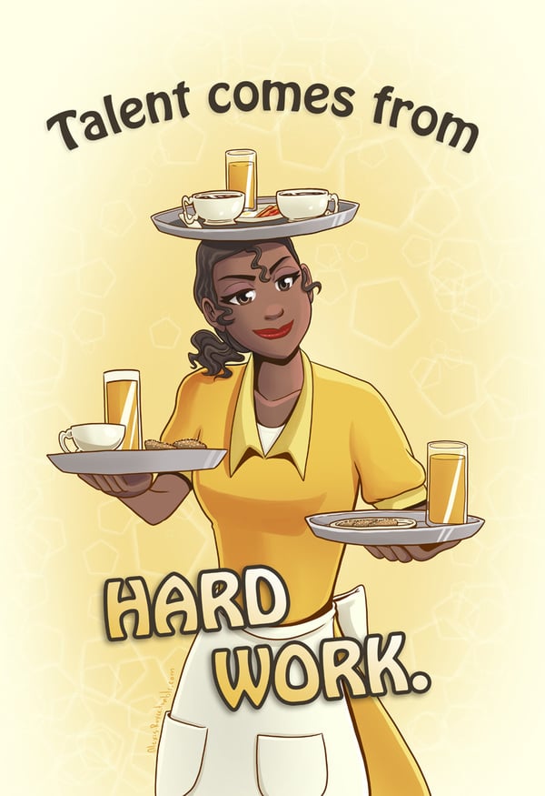 Tiana's Working Hard