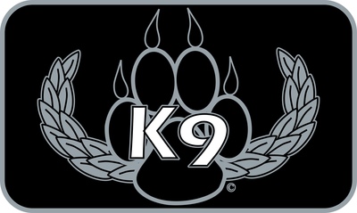 Alpha K9 Vinyl Patches