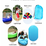 Fast Air Inflatable Portable Lazy Sofa Sleeping Bed Lounger Camping Beach Lay Bag-1
