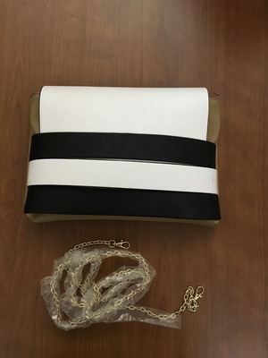 Brown/Black Clutch