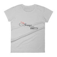 Women's Stronger Than Pretty short sleeve t-shirt - Thumbnail 2