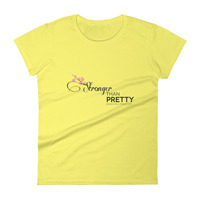 Women's Stronger Than Pretty short sleeve t-shirt - Thumbnail 3