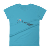 Women's Stronger Than Pretty short sleeve t-shirt - Thumbnail 4