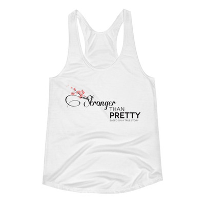 Women's Stronger Than Pretty Racerback Tank