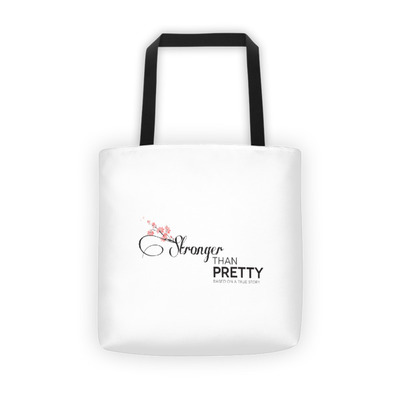 Stronger Than Pretty Tote bag